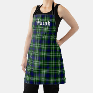 Delantal Tweedside District Tartan Personalizado