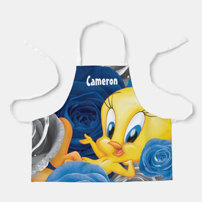 Delantal TWEETY™ Con Rosas (Anverso)