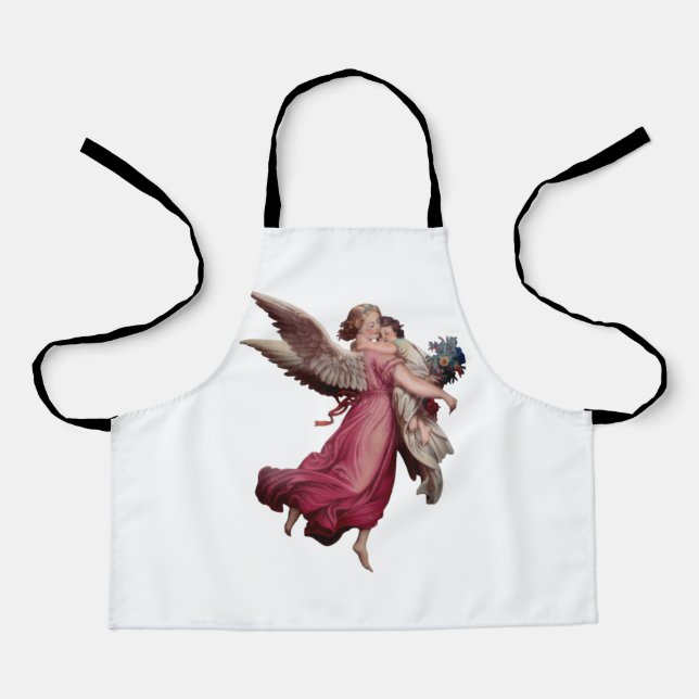 Delantal Two Angels in Flight (Anverso)