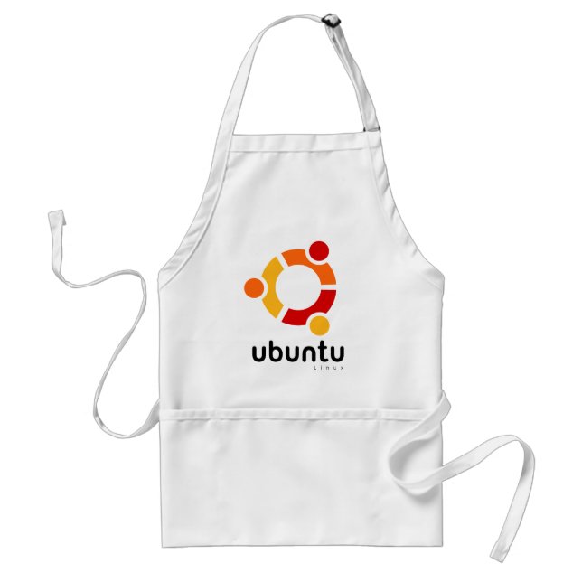 Delantal Ubuntu Linux Open Source (Frente)