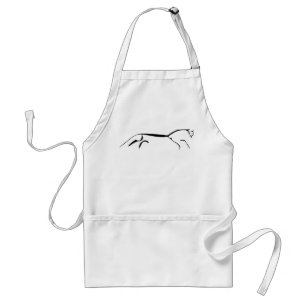 Delantal Uffington Horse apron