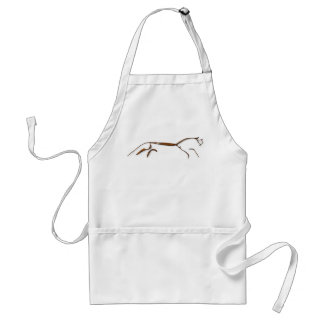 Delantal Uffington Horse Rust Apron