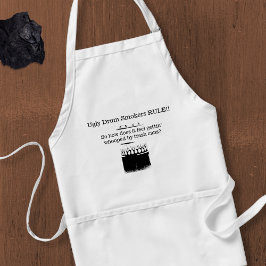 Delantal Ugly Drum Smokers Rule Apron