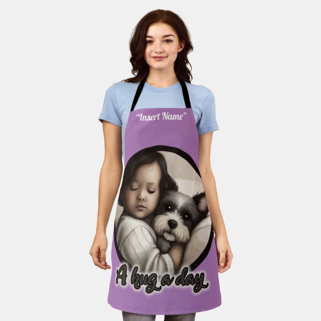 Delantal Un abrazo al día (Gastado)