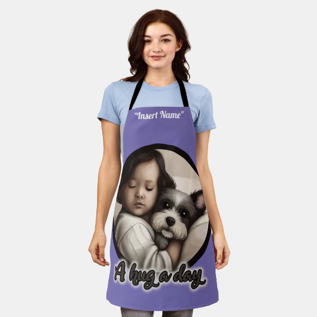 Delantal Un abrazo al día (Gastado)