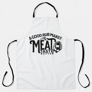 Delantal Un Buen Rubio Hace Que Mi Sabor De Carne Sea Mejor