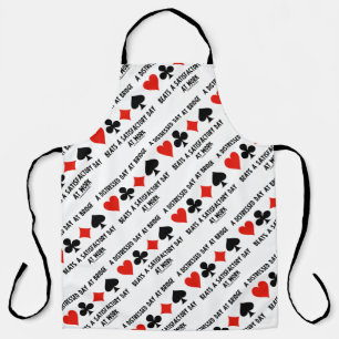 Delantal Un Día Molesto En El Puente Gana A Un Satisfactori