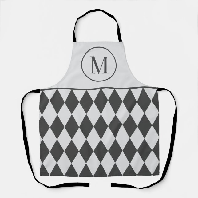 Delantal Un elegante y elegante patrón moderno (Anverso)