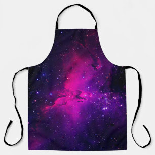 Delantal Un espacio hermoso y luminoso nebulosa. fondo,abst