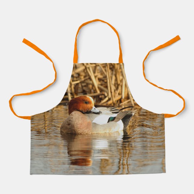 Delantal Un extraño y extraño bobo de cirujana eurasiática  (Anverso)