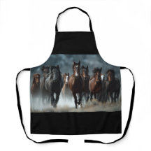 Un hermoso caballo diseñado Apron