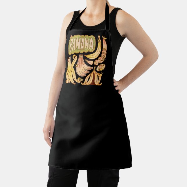 Delantal Un plátano/Ilustracion de banana (in situ)