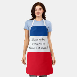 Delantal Un poco de mantequilla (un peu du beurre) Apron