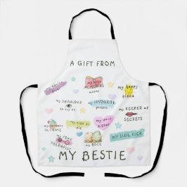 Delantal Un regalo de mi Bestie