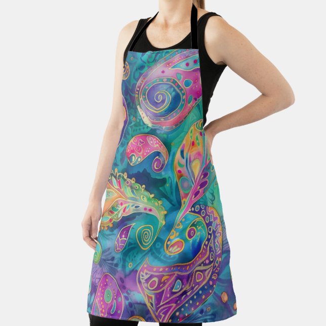 Delantal Un regalo perfecto para cocinar o panar en el cora (in situ)