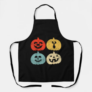 Delantal Un regalo retro divertido para la calabaza de Hall