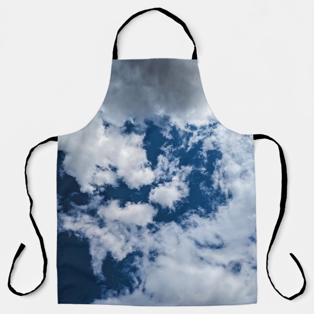 Delantal Un remolino de nubes (Anverso)