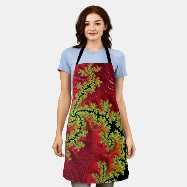 Delantal Un río corre a través de él en Apron (Gastado)