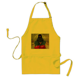 DELANTAL  "UN VENDEDOR DE PAPRIKA, KALOCSA"