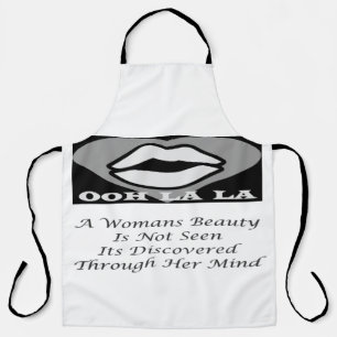 Delantal Una característica de poema de un mensaje de belle