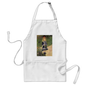 Delantal Una niña con regadera de Pierre Renoir