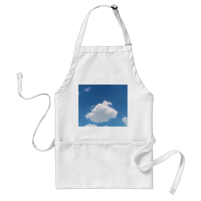 Delantal Una única nube (Frente)
