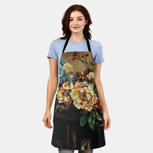 Delantal Una velada tranquila en Kingdom Café - (Gastado)