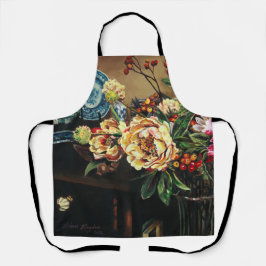 Delantal Una velada tranquila en Kingdom Café -