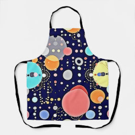 Delantal Una visión divertida del universo de la burbuja