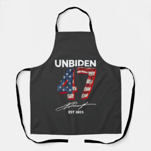 Delantal Unbiden 47 Trump Este. 4 De Julio De 2025