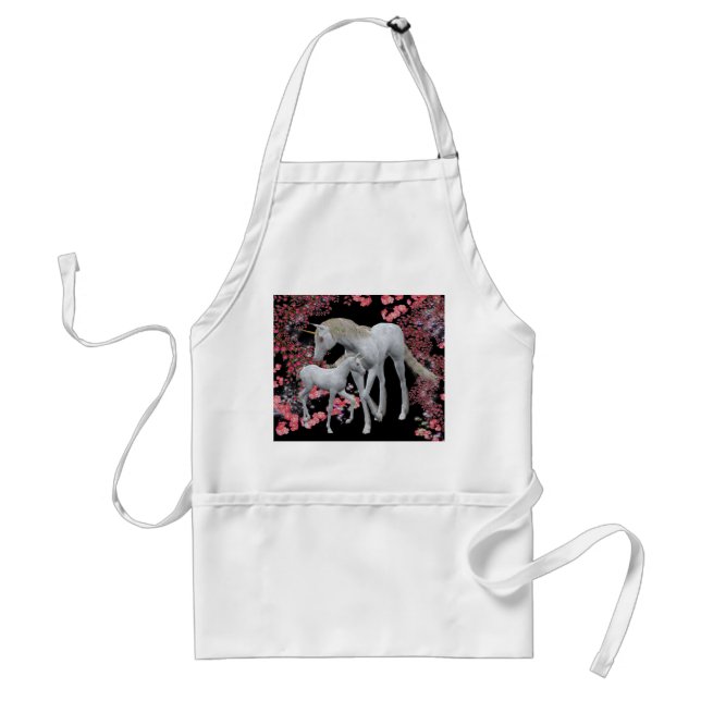 Delantal Unicorn Mare Y Baby Fantasy Apron (Frente)