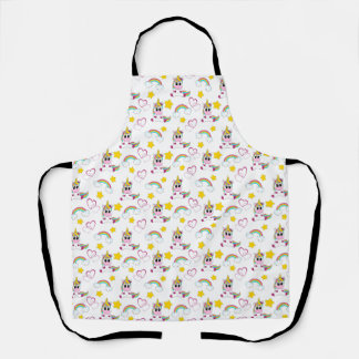 Delantal Unicorn pattern