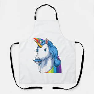 Delantal Unicornio con Bigote Dadacorn Dadicorn Unicornio D