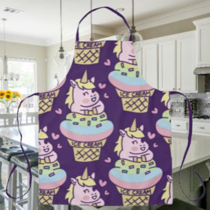 Delantal Unicornio de Orgullo Dulce