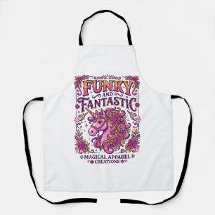 Delantal Unicornio Divertido y Fantástico Diseño con Estilo