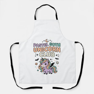 Delantal Unicornio Pastel Gótic Unicornio Club Gráfica de M