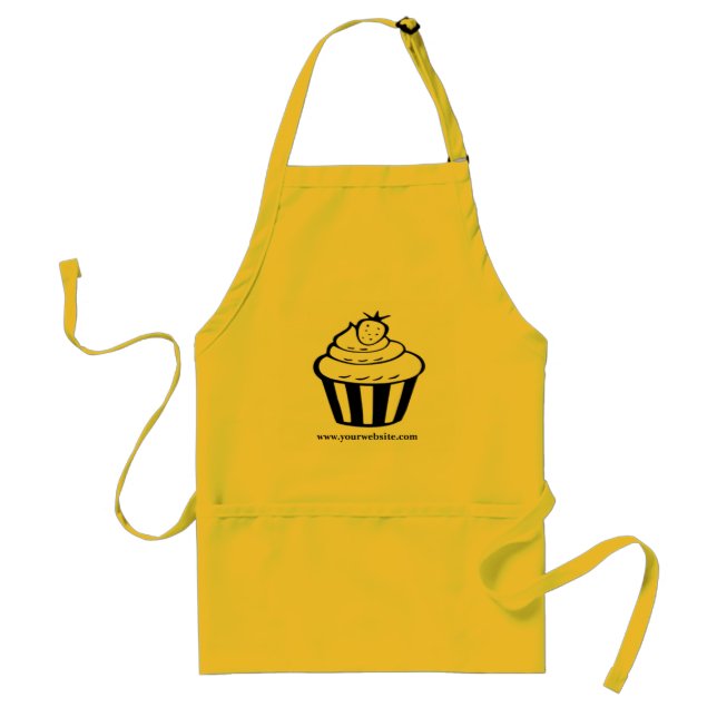 Delantal Uniforme Apron personalizado con logotipo o imagen (Frente)