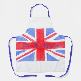 Delantal Union Jack British Flag NAME Unisex