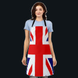 DELANTAL UNION JACK - LA BANDERA BRITÁNICA<br><div class="desc">UNION JACK - LA BANDERA BRITÁNICA La bandera de la Unión,  o bandera de la Unión,  es la bandera nacional de facto del Reino Unido.</div>