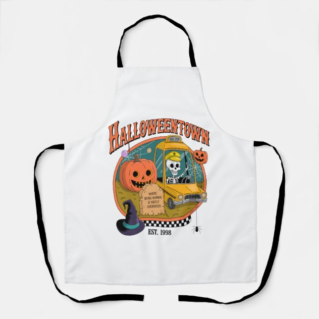 Delantal Universidad Pumpkin Halloweentown (Anverso)