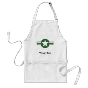 Delantal USA Trust Me Green