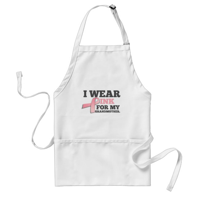 Delantal Usé ROPA PARA MI ABUELA Cáncer de Mama (Frente)