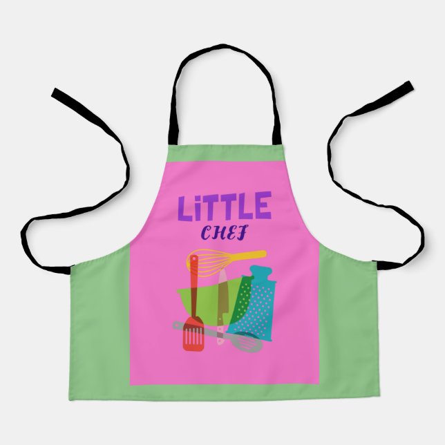 Delantal Utensilios de cocina de Little Chef en Apron (Anverso)