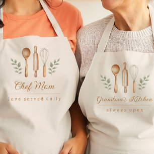 Delantal Utensilios de cocina de mamá de madre