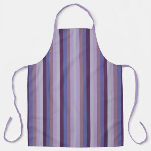 Delantal Uva Lavanda Magenta Azul Púrpura Franja Colorida