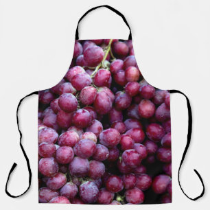 Delantal Uvas De Vino Rojo: Fondo Lusoso.