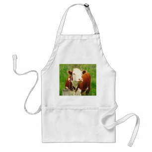 Delantal Vaca curiosa linda 4Carlie
