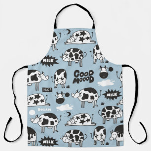 Delantal Vaca y leche