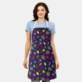 Delantal Vacaciones de navidades | Patrón de vacaciones