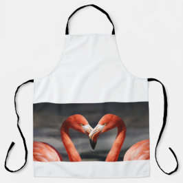 Delantal Valentine Flamingo